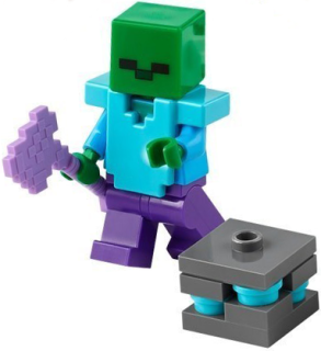 LEGO® MINECRAFT FIGURKA ZOMBÍK S VYBAVENÍM
