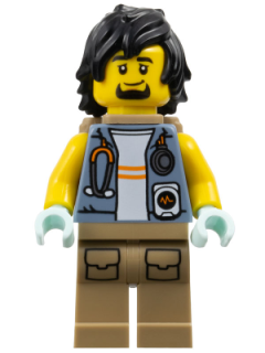LEGO® CITY FIGURKA JUNGLE EXPLORER