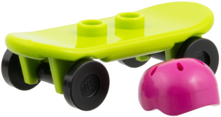 LEGO® CITY SKATEBOARD S HELMIČKOU