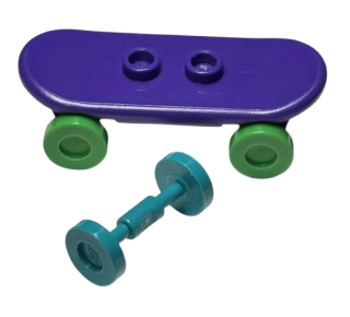 LEGO® FRIENDS SKATEBOARD + NÁHRADNÍ KOLEČKA