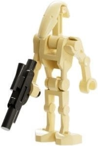 LEGO® STAR WARS FIGURKA BATTLE DROID + ZBRAŇ