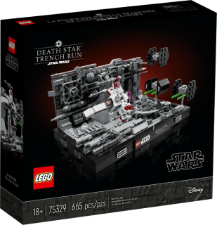 LEGO® STAR WARS 75329 ÚTOK NA HVĚZDU SMRTI - DIORAMA