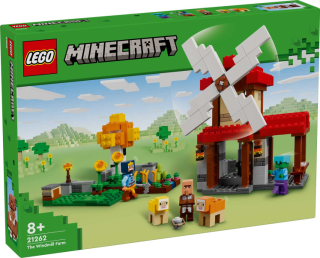 LEGO® MINECRAFT 21262 FARMA S VĚTRNÝM MLÝNEM