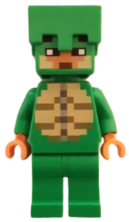 LEGO® MINECRAFT FIGURKA TURTLE SKIN WARRIOR