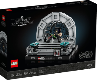 LEGO® STAR WARS 75352 CÍSAŘŮV TRŮNNÍ SÁL - DIORAMA