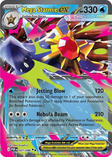 MEGA STARMIE EX 021/088 - PERFECT ORDER
