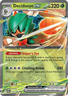 DECIDUEYE 012/088 - PERFECT ORDER