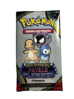 POKÉMON TCG: NĚMECKÝ FUN PACK FATALE FLAMMEN
