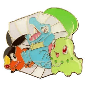 POKÉMON ASCENDED HEROES: TEPIG, TOTODILE & CHIKORITA ODZNÁČEK