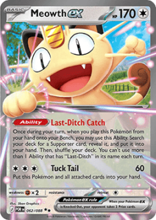 MEOWTH EX 062/088 - PERFECT ORDER