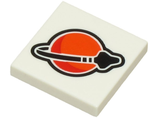 LEGO® POTISK SPACE LOGO