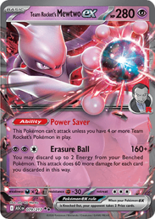 TEAM ROCKET'S MEWTWO EX (ASC 079)