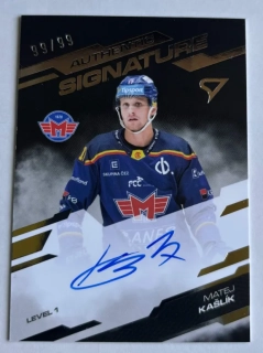 SPORTZOO ELH AUTHENTIC SIGNATURE MATEJ KAŠLÍK 99/99