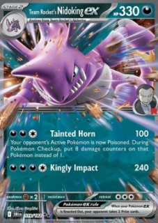 TEAM ROCKET'S NIDOKING EX (DRI 119)