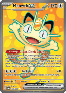 MEOWTH EX (POR 107)