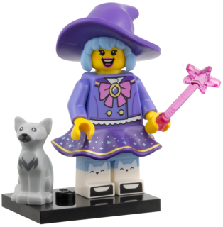 LEGO® 71052 MINIFIGURKA 29. SÉRIE - ČARODĚJNICE S KOČKOU