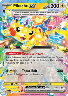 PIKACHU EX (ASC 057)