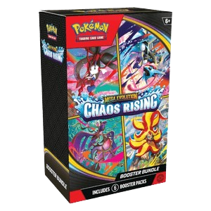POKÉMON TCG MEGA EVOLUTION CHAOS RISING BOOSTER BUNDLE