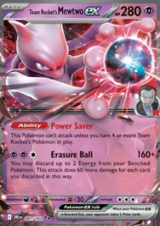 TEAM ROCKET'S MEWTWO EX (DRI 081)