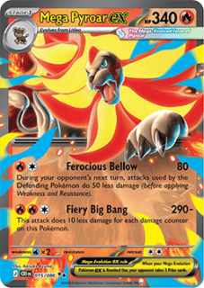 MEGA PYROAR EX (CRI 015)