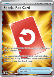SPECIAL RED CARD (CRI 113)