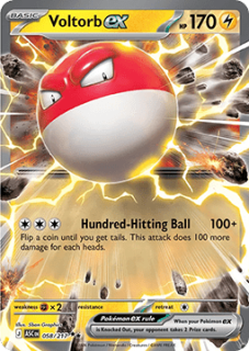 VOLTORB EX (ASC 058)