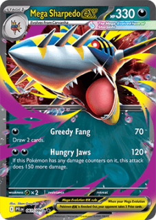 MEGA SHARPEDO EX (PFL 061)
