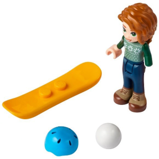 LEGO® FRIENDS FIGURKA AUTUMN A SNOWBOARD
