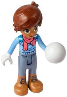 LEGO® FRIENDS FIGURKA LEO SE SNĚHOVOU KOULÍ