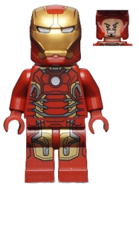 LEGO® SUPER HEROES FIGURKA IRON MAN - MARK 43