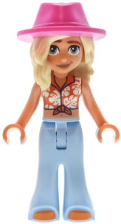 LEGO® FRIENDS FIGURKA SAGE - DARK PINK HAT