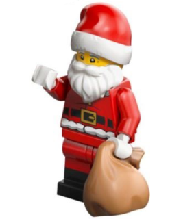 LEGO® CITY FIGURKA SANTA S PYTLÍKEM