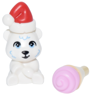 LEGO® FRIENDS POLÁRNÍ MEDVĚD SE SANTOVO ČEPICÍ