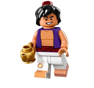 LEGO® MINIFIGURKA DISNEY 1. SÉRIE (71012) Č. 4 - ALADIN